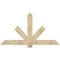 Ekena Millwork Kennewick Rough Sawn Timber Gable Bracket, Douglas Fir, 72"W x 39"H x 2"D x 6"F, 13/12 Pitch GBW072X39X0206KEN00RDF - alternate 1